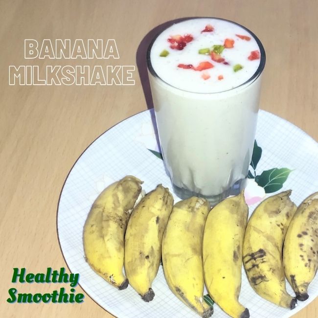 banana milkshake recipe