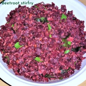 beetroot poriyal recipe