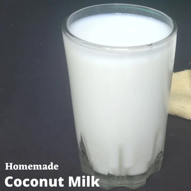 coconut milk recipe