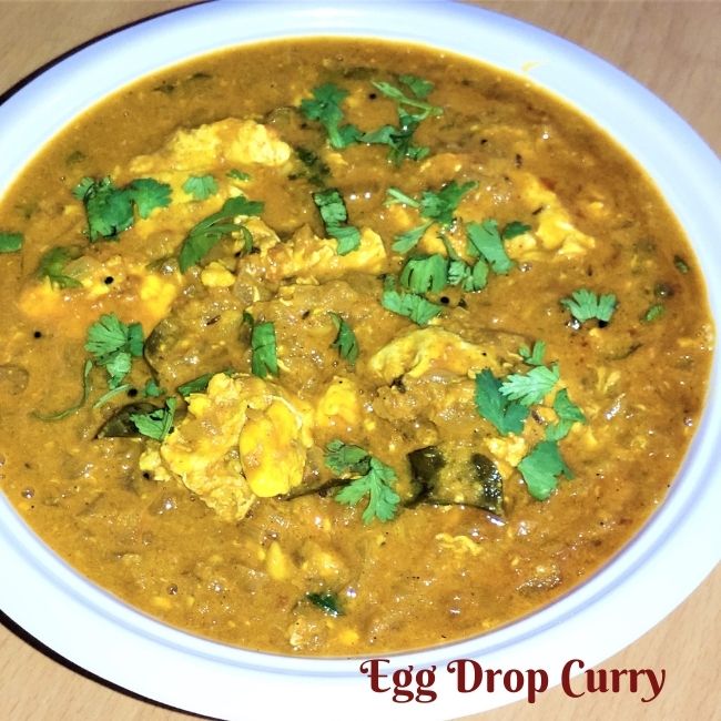 egg drop curry recipe