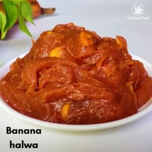 Read more about the article Banana Halwa recipe | Banana Dessert | Overripe banana recipe