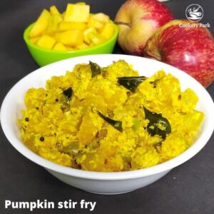 Read more about the article Yellow pumpkin stir fry | Kaddu ki sabzi | Pumpkin poriyal
