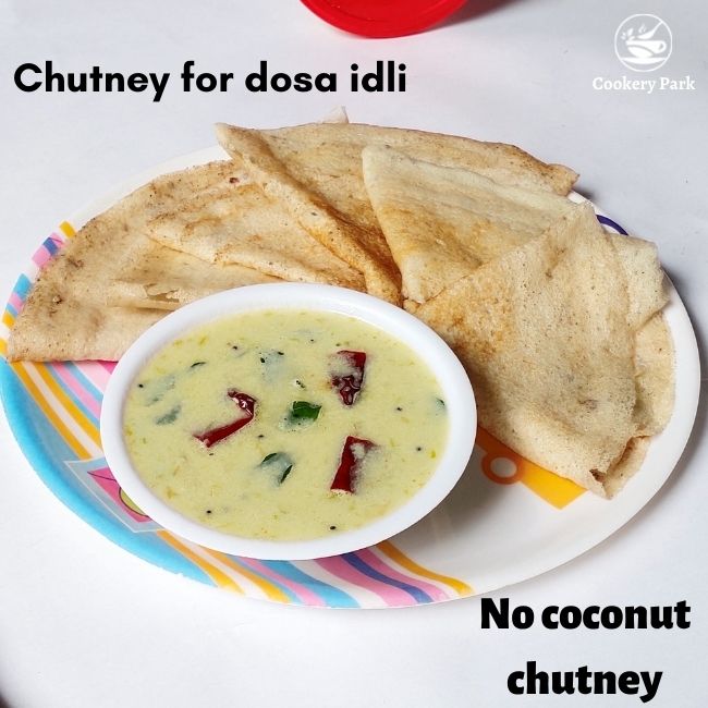 no coconut chutney recipe