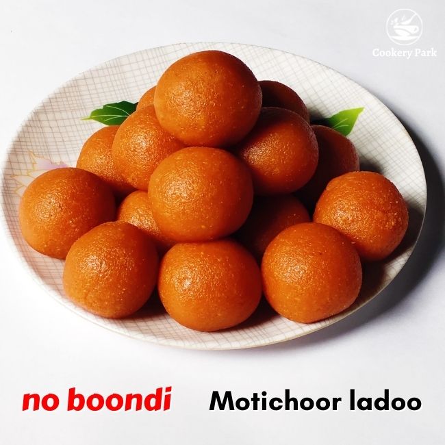 no boondhi motichoor ladoo recipe