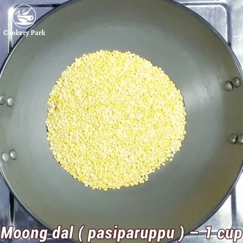Pasiparuppu jaggery ladoo