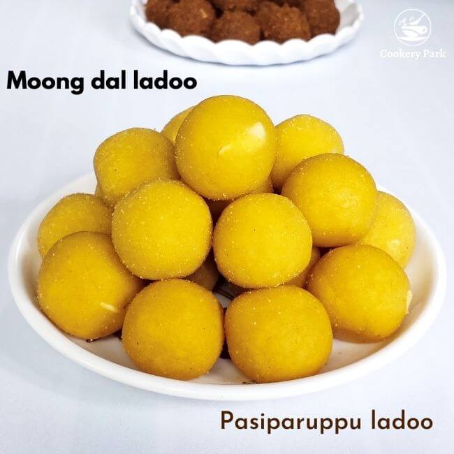 Moong dal laddu recipe