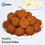 Coconut jaggery ladoo without condensed milk | Kobbari laddu recipe