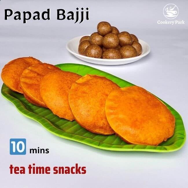 Pappad bajji recipe