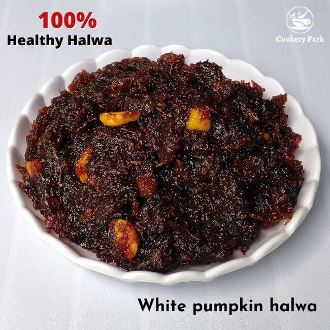 White pumpkin jaggery halwa recipe