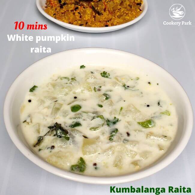 White pumpkin raita recipe