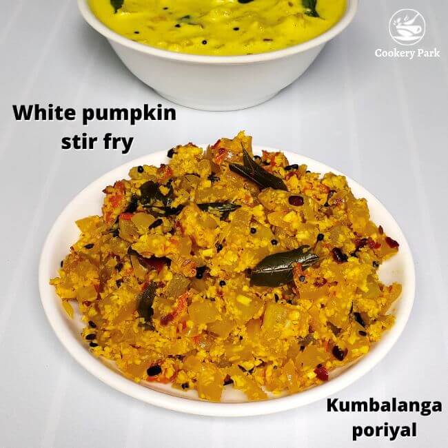 White pumpkin stir fry recipe