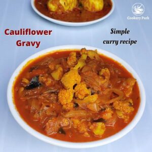 Read more about the article Cauliflower Curry without coconut | Cauliflower Gravy