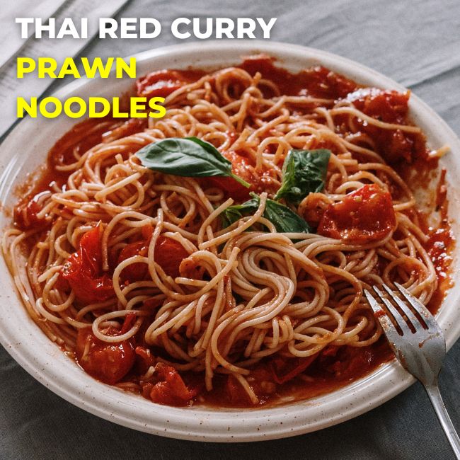 Thai Red Curry Prawn Noodles 1