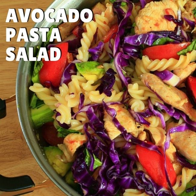 Avocado Pasta Salad Recipe