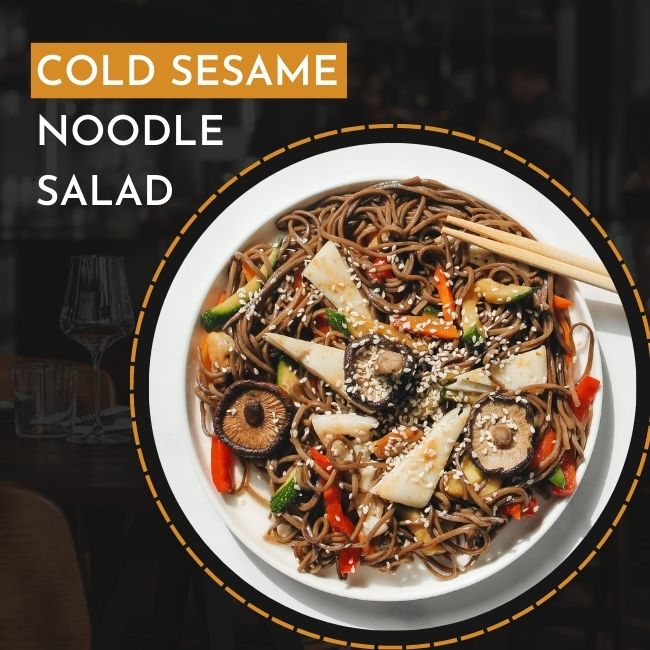 Cold Sesame Noodle Salad Recipe