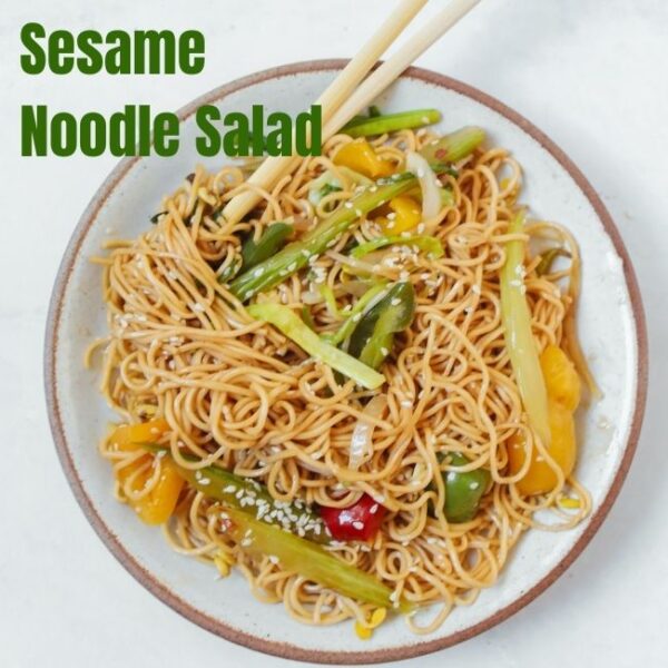 Sesame Noodle Salad Recipe Cookery Park